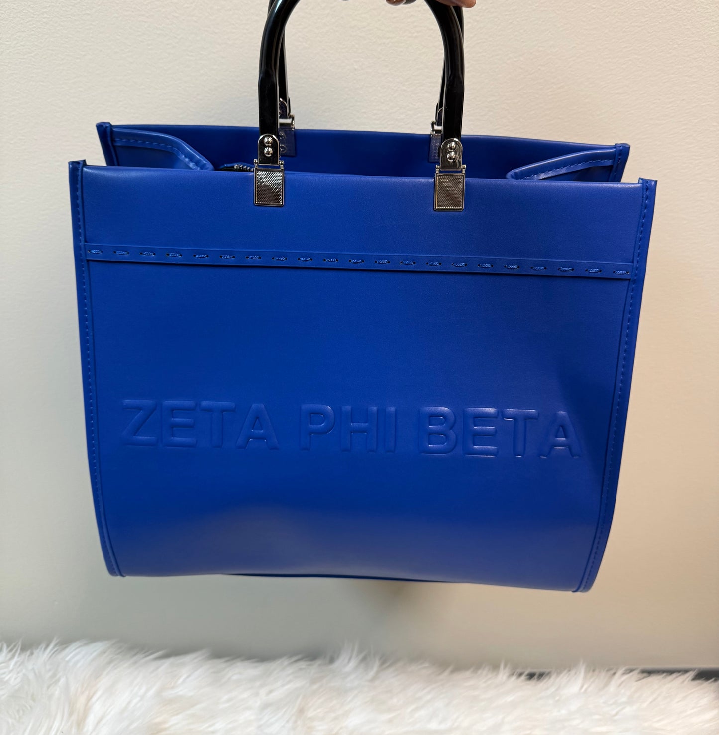 ZETA PHI BETA Deluxe Jumbo Luxury Purse