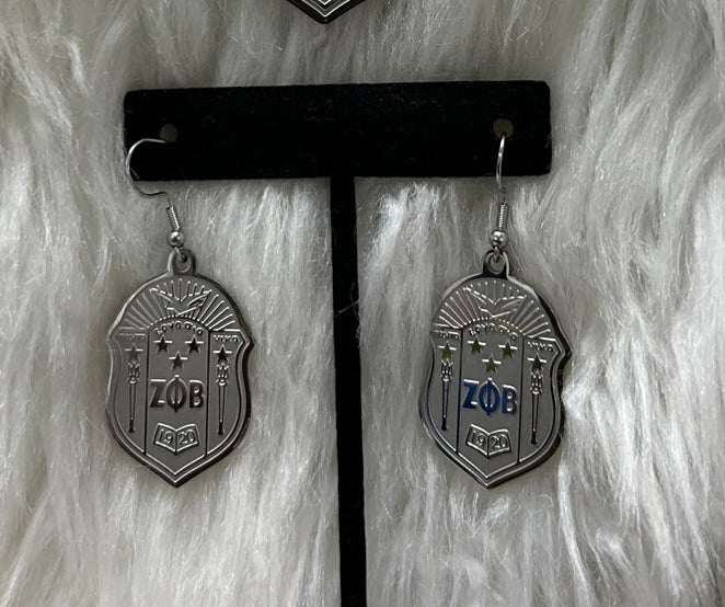 Zeta Dangle Earrings