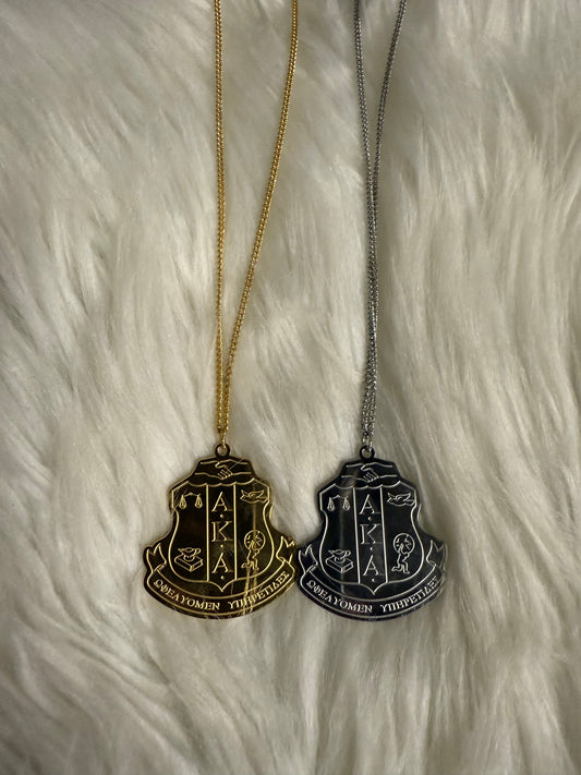AKA- Crest Necklace