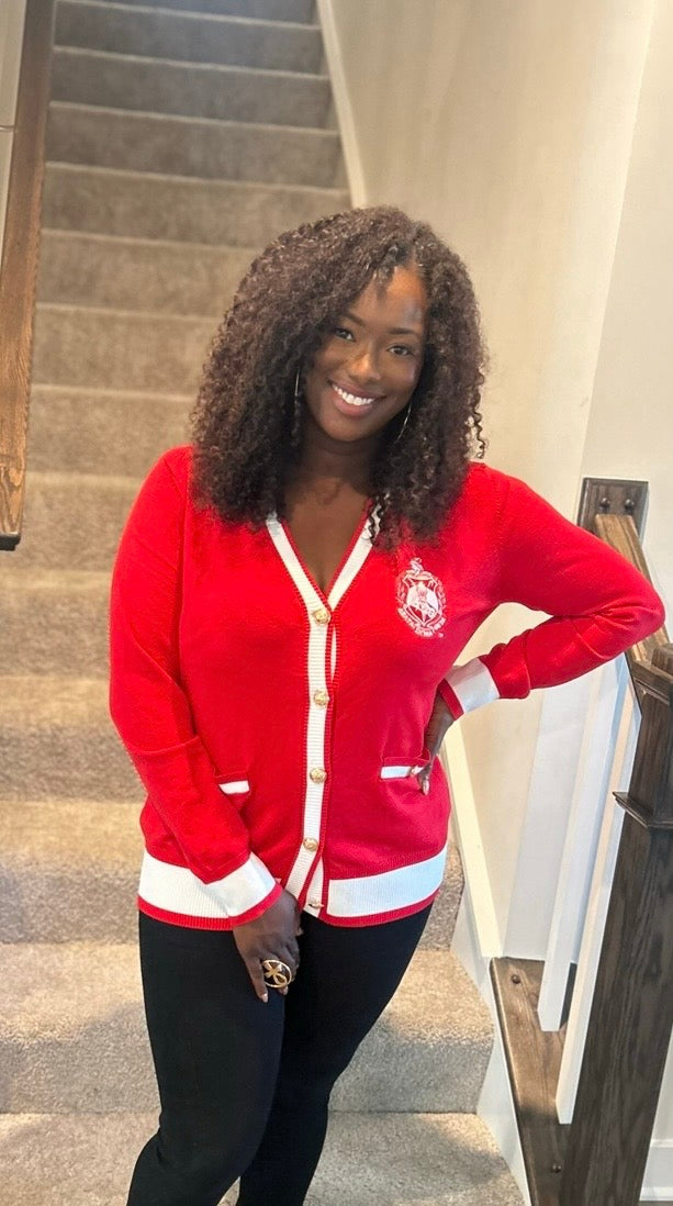 Delta Sigma Theta Cardigan ONLY