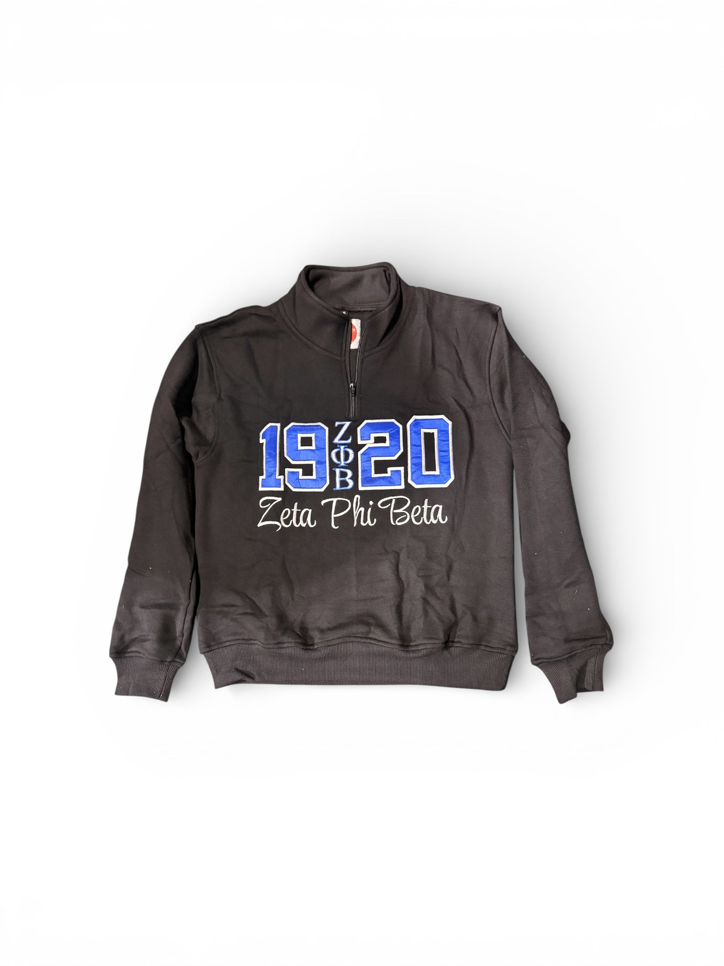 Zeta Phi Beta - Quarter Zip Sweatshirt