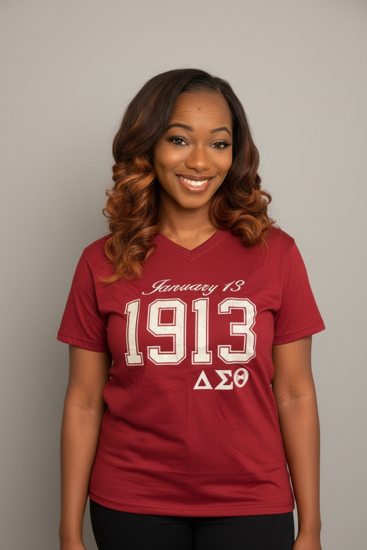 Delta 1913 Greek Letter - T shirt