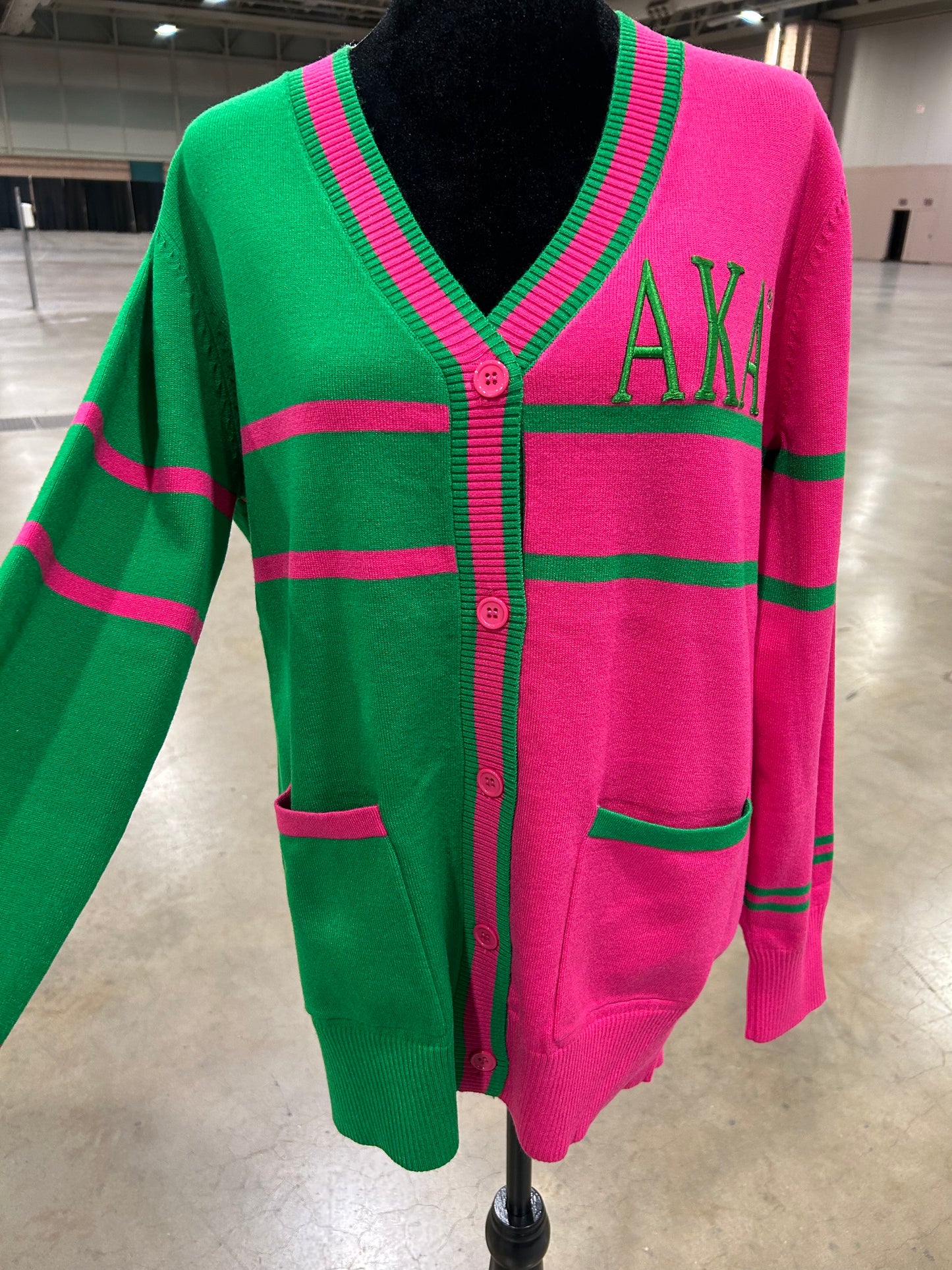 Alpha Kappa Alpha Spilt Cardigan