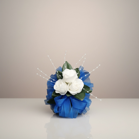 💙White Rose corsage