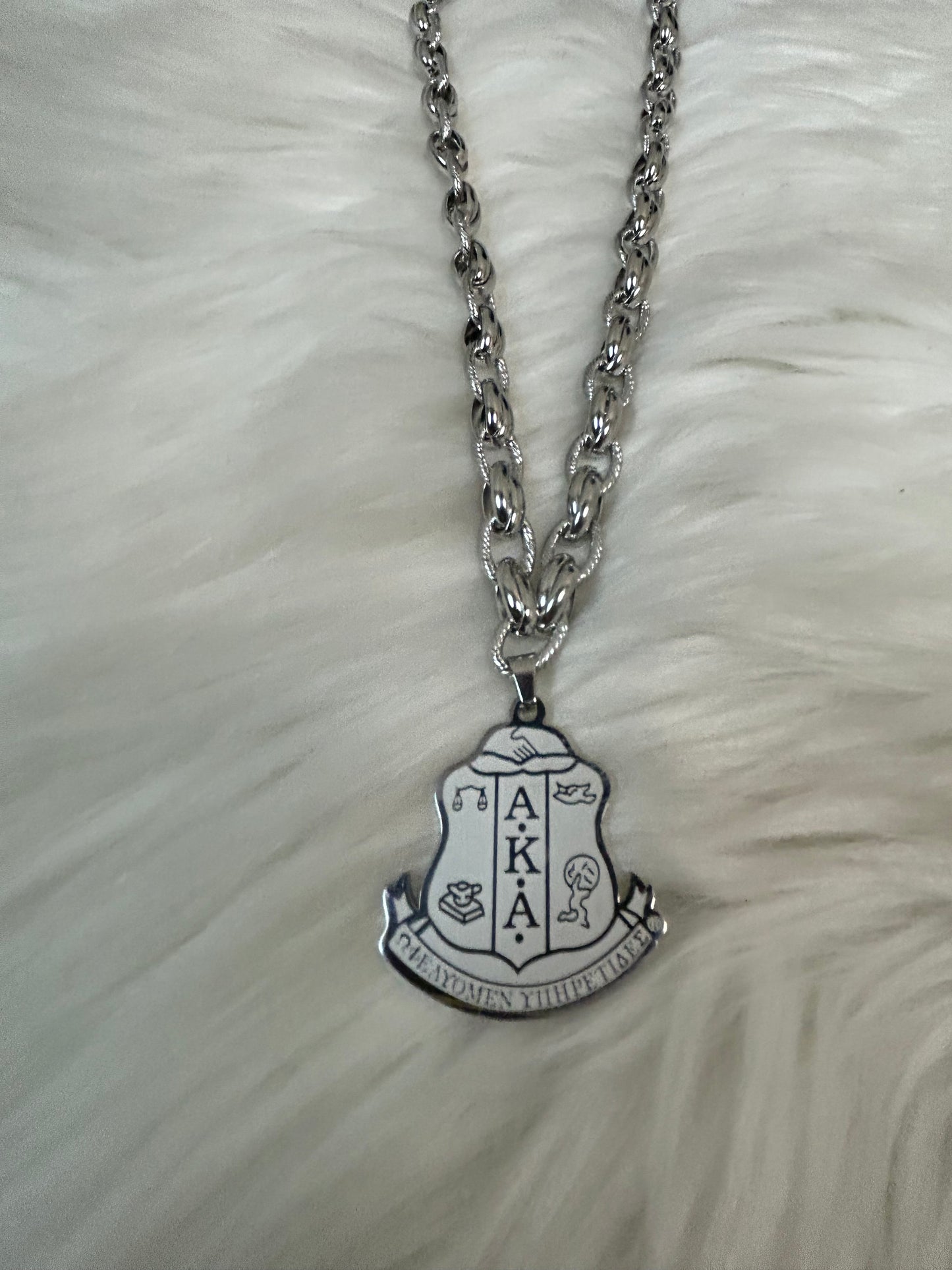 Alpha Kappa Alpha - Crest Necklace