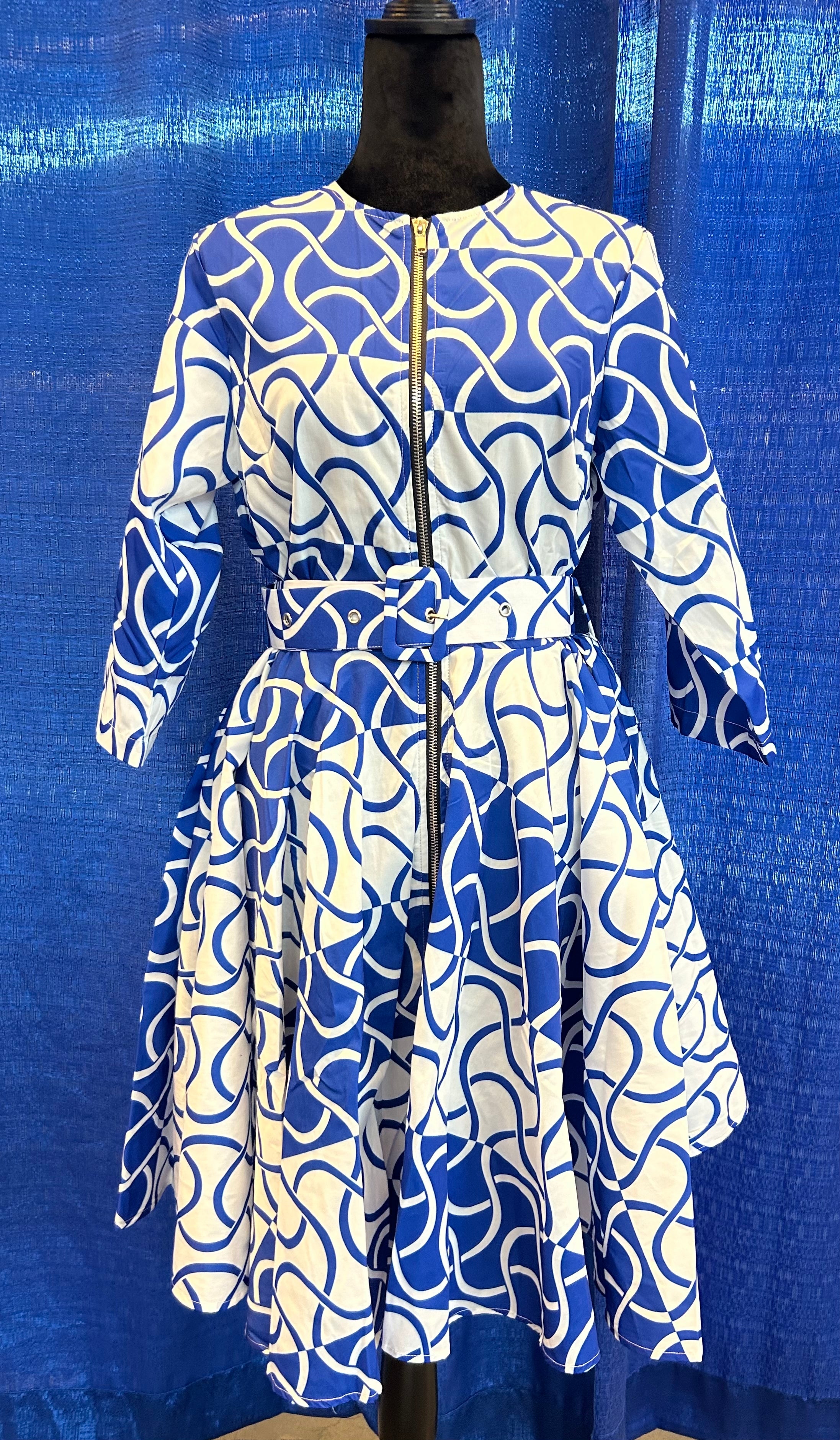 Dress - All Zipped, M