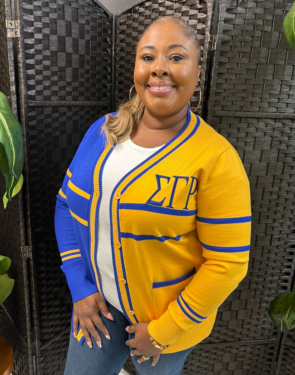 Sigma Gamma Rho Cardigan Split Cardigan