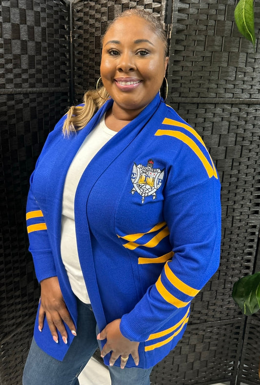 Sigma Gamma Rho Open Cardigan