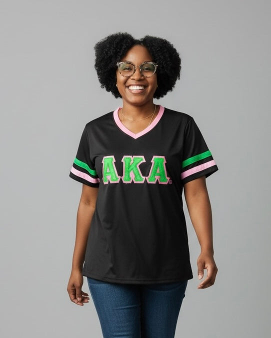 AKA- Embroidered Premium T-Shirt