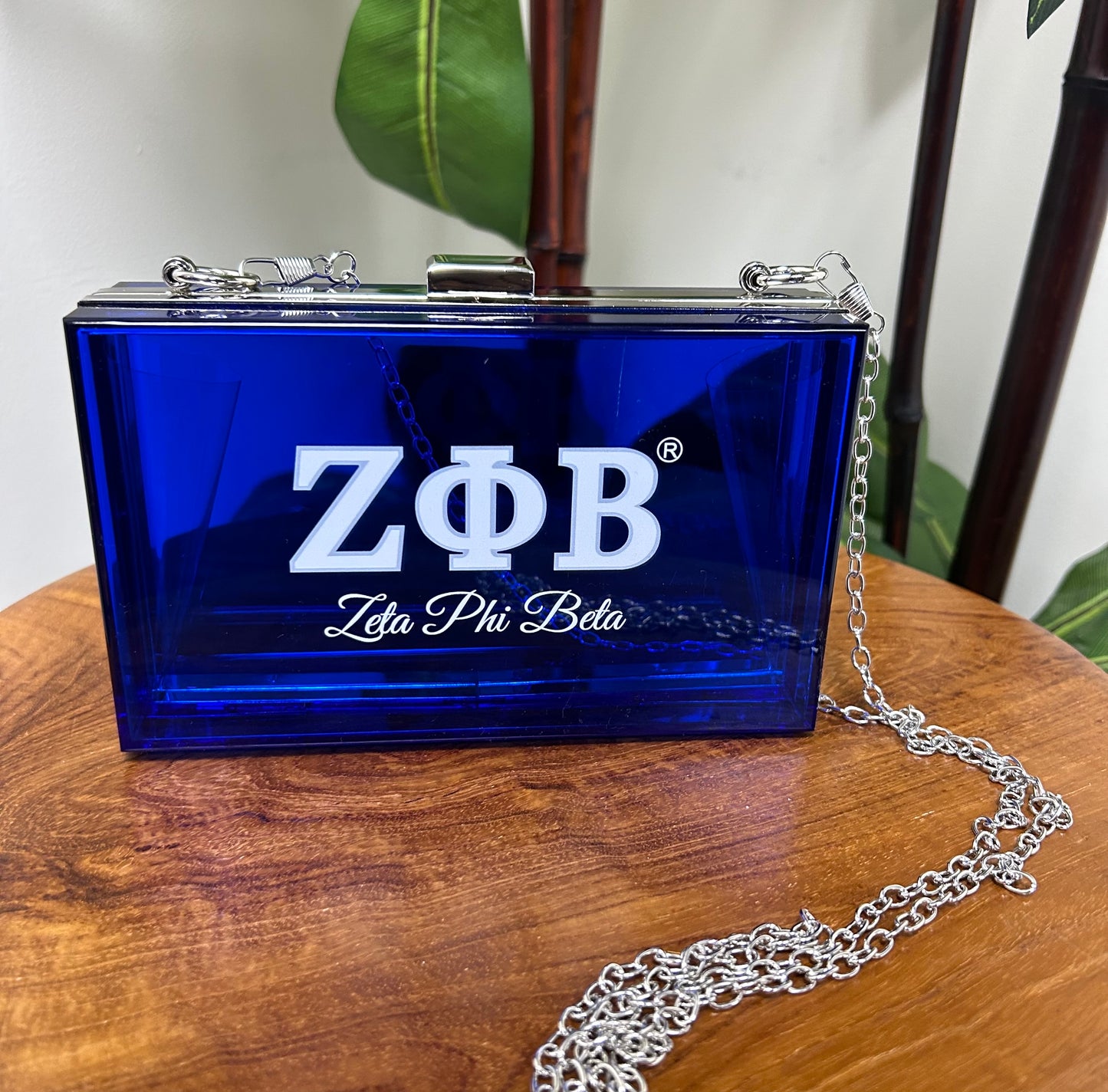 Zeta Phi Beta Stadium Clutch bag