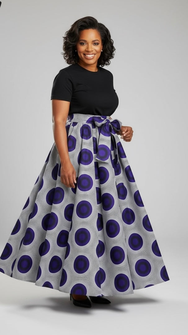 Ankara Maxi Skirt