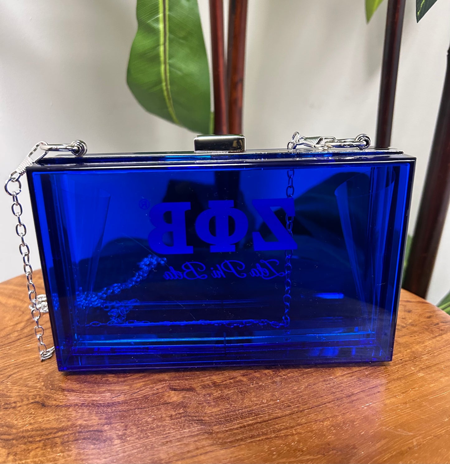 Zeta Phi Beta Stadium Clutch bag