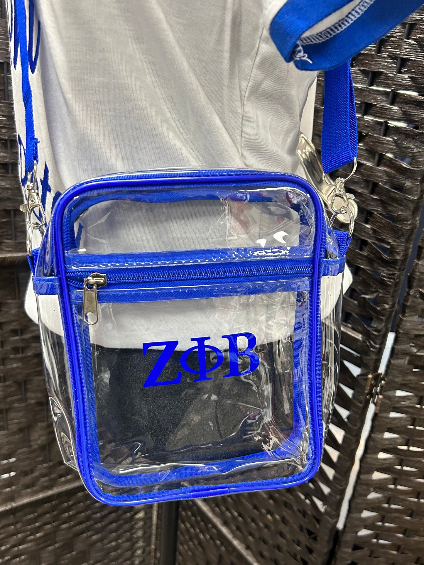 Zeta Transparent Crossbody Bag