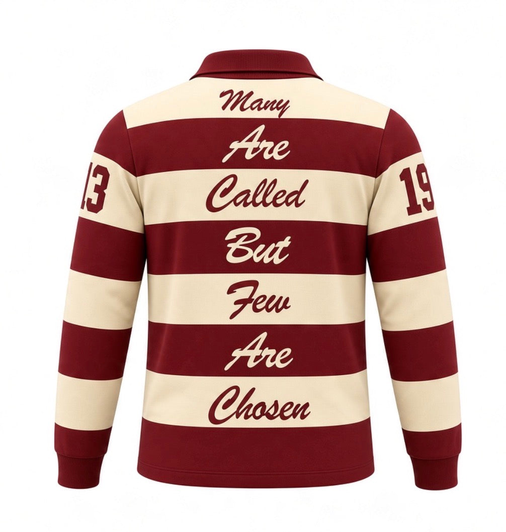 Embroidered Rugby Shirt- ships in 12 days