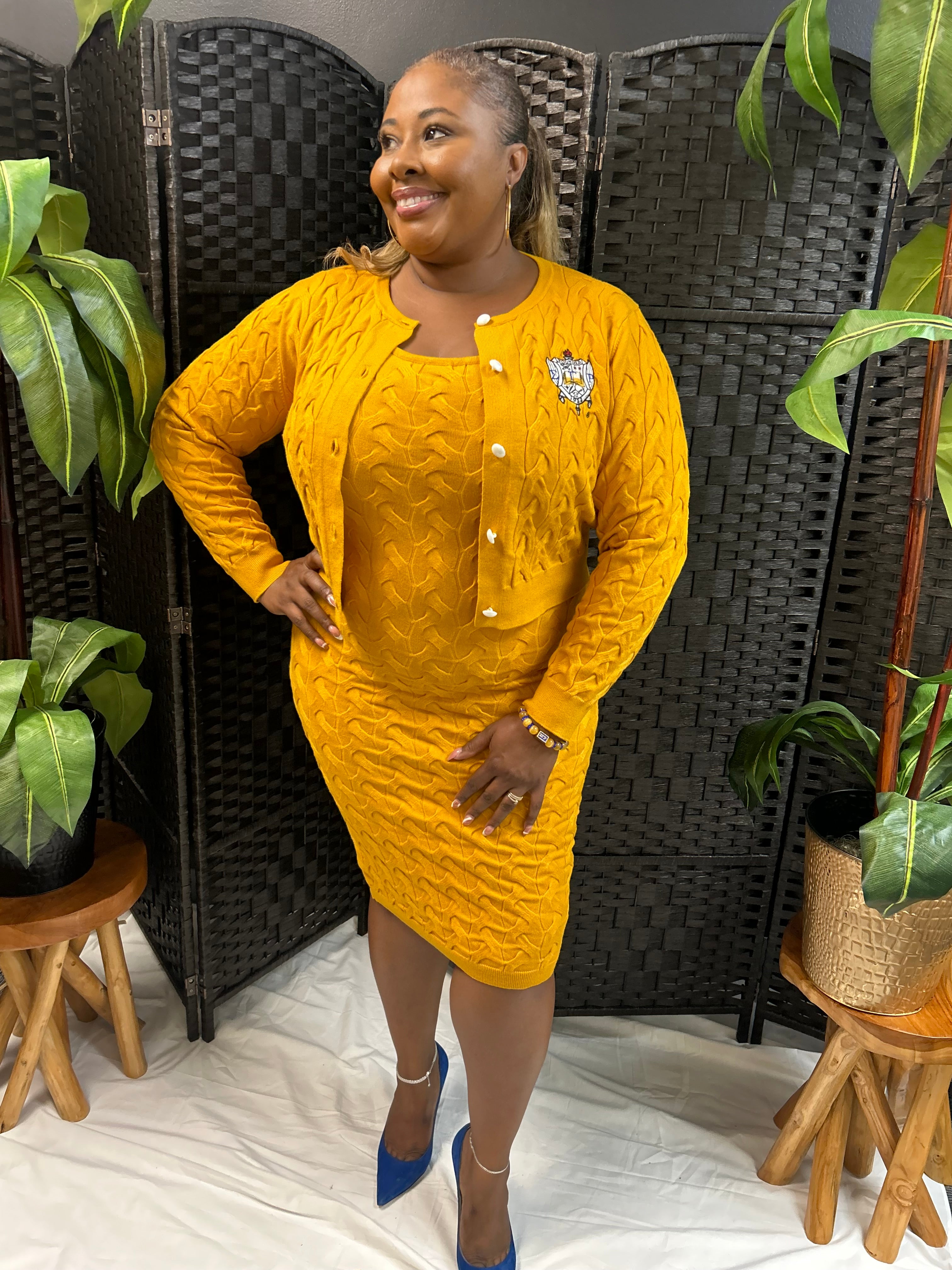 The Power Knit Dress SET – Diggin Her Roots Boutique
