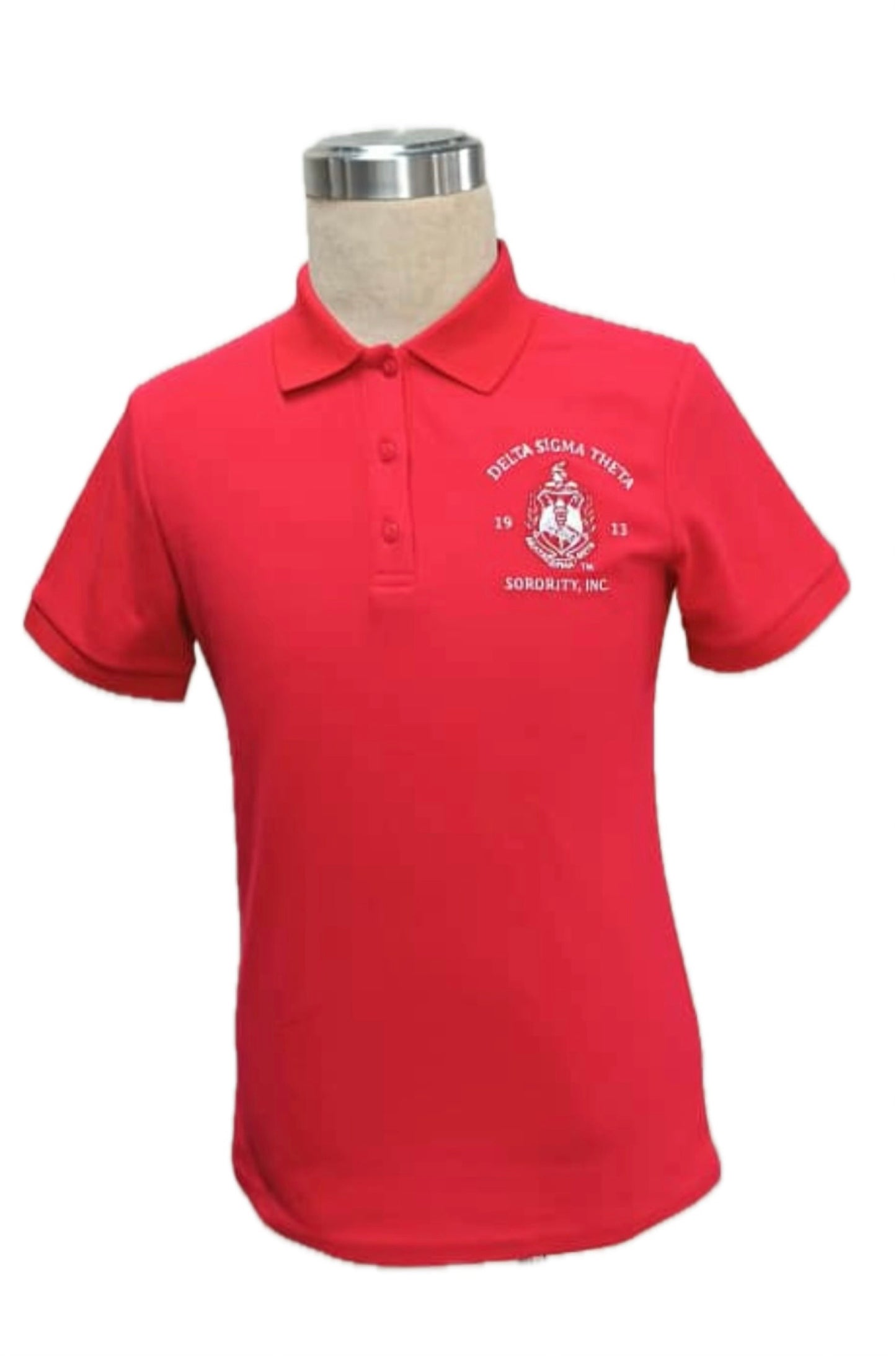 Embroidered Polo Shirt- DELTA