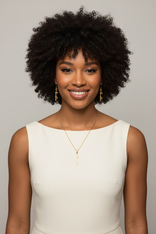 Sigma Gamma Rho Necklace Set