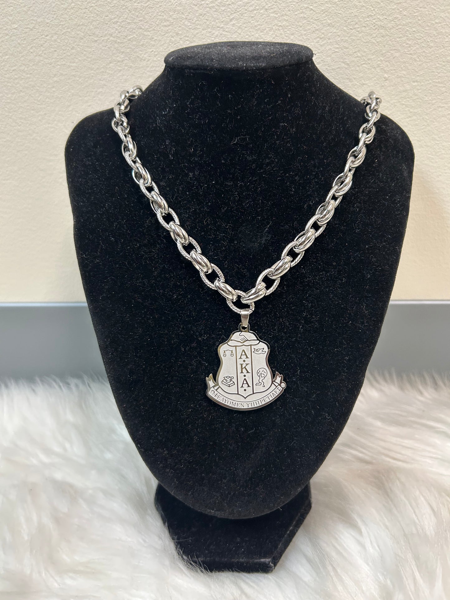 Alpha Kappa Alpha - Crest Necklace