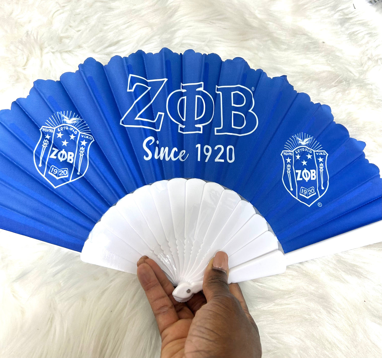 Plastic handle Zeta Phi Beta (small)