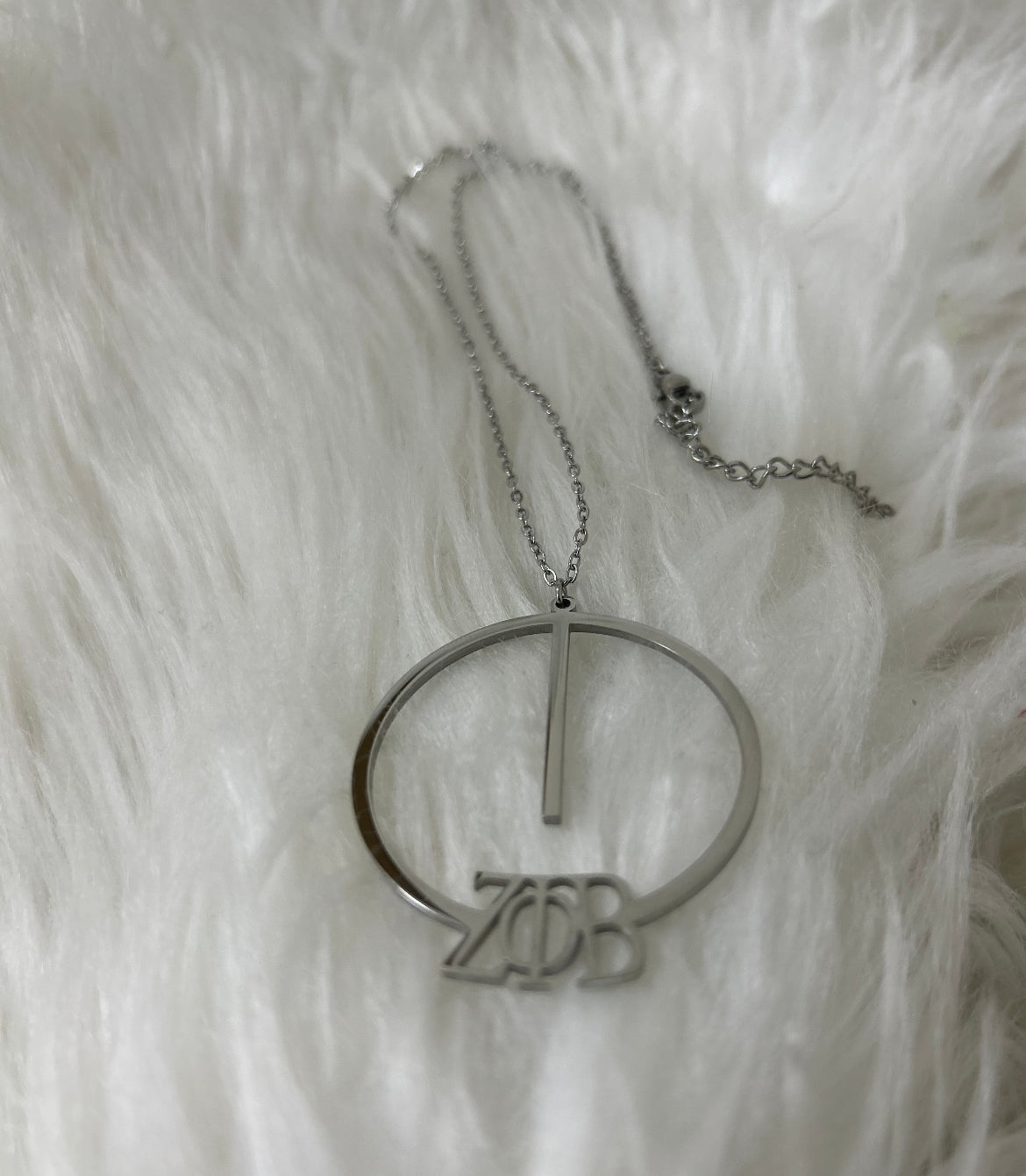 Zeta Phi Beta Greek Letter Necklace