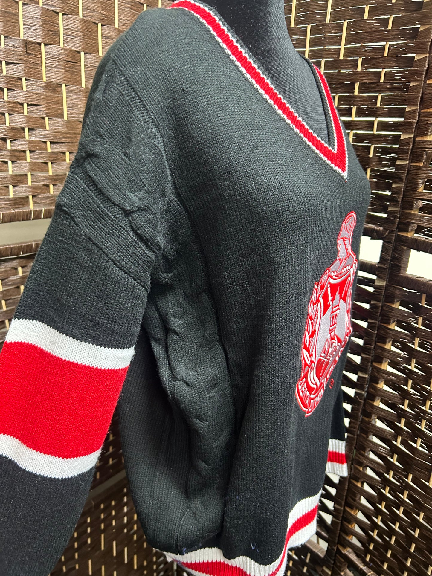 Delta Sigma Theta Cable Knit sweater