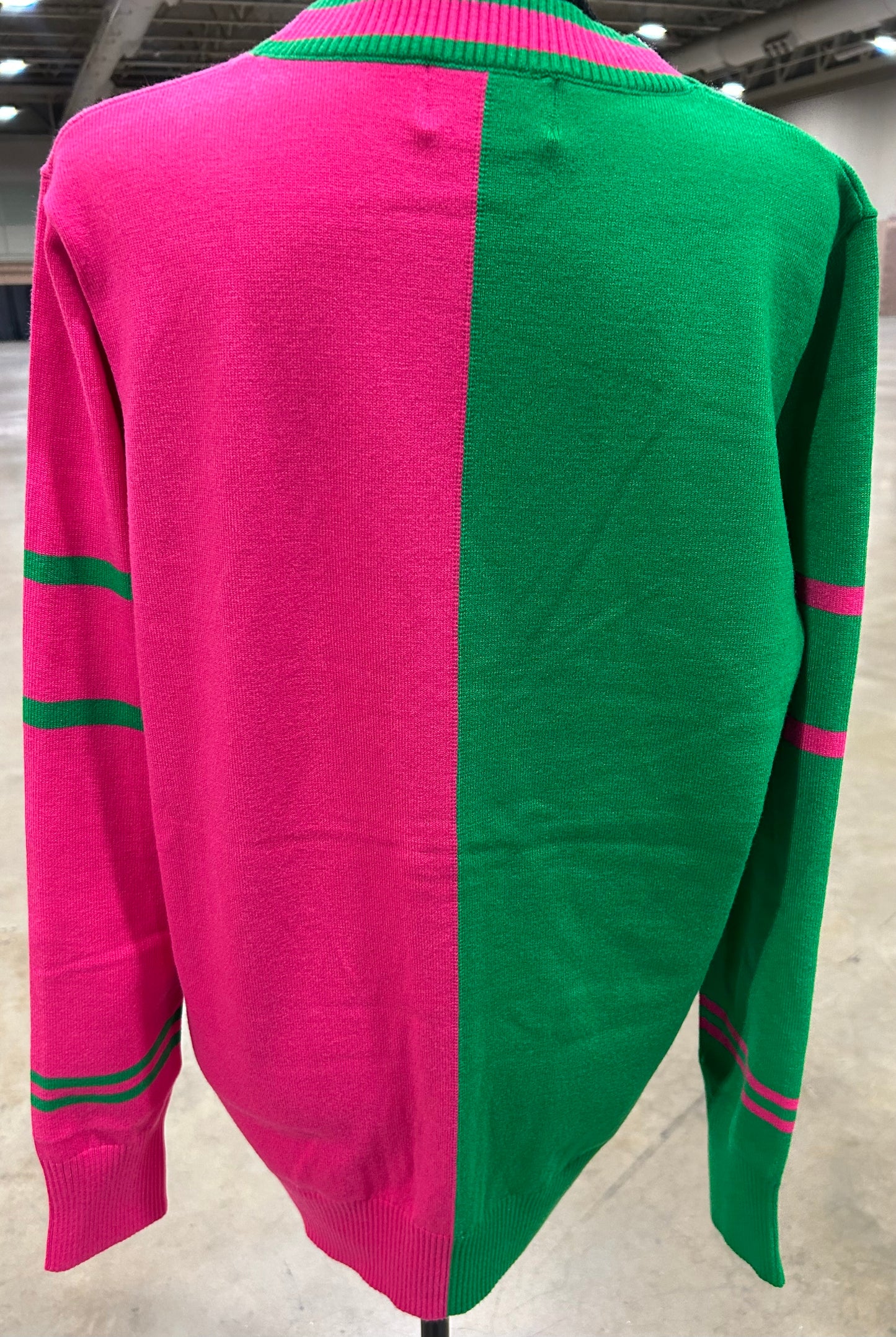 Alpha Kappa Alpha Spilt Cardigan