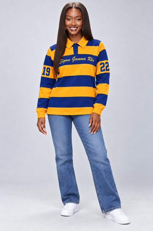 Embroidered Rugby Shirt