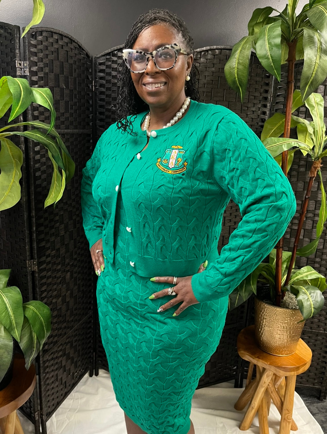 The Power Knit Dress SET