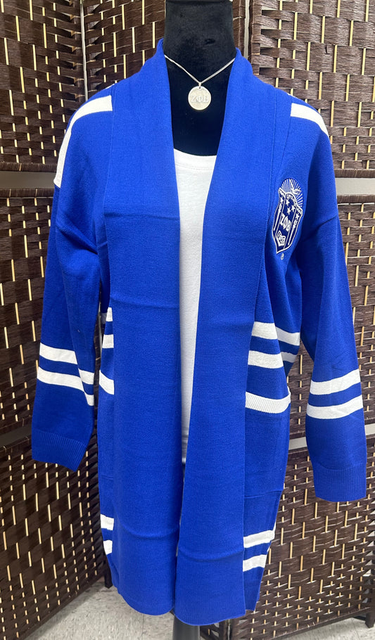 Striped Finer Woman Cardigan