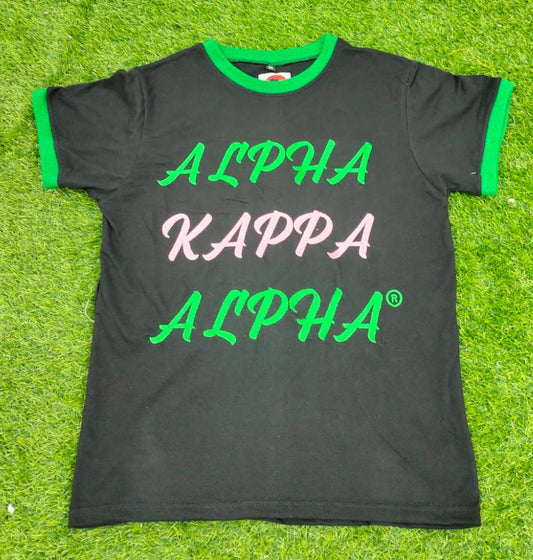 Alpha Kappa Alpha Greek Letter - premium T shirt