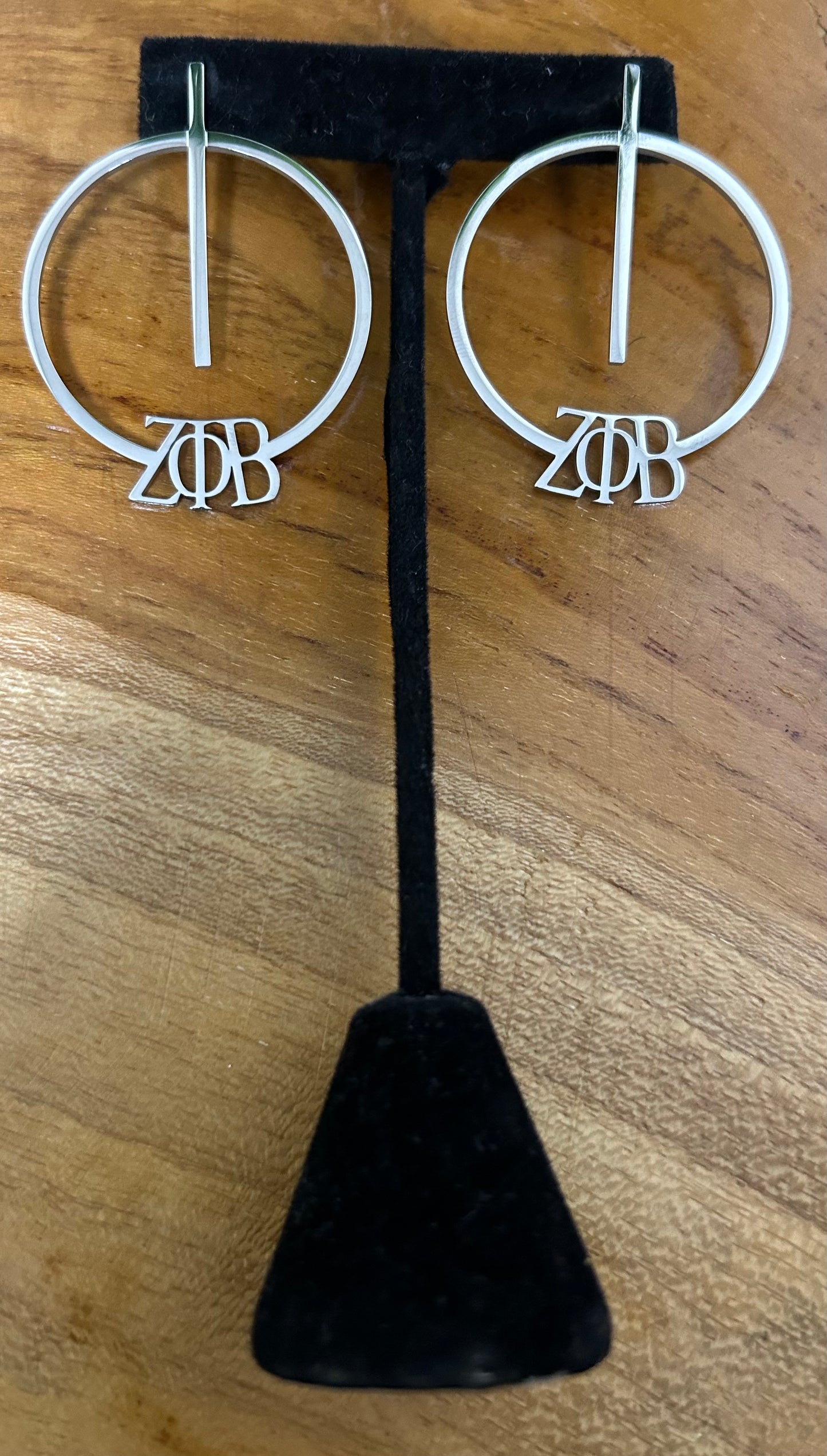 Zeta Phi Beta Earrings (Lightweight)