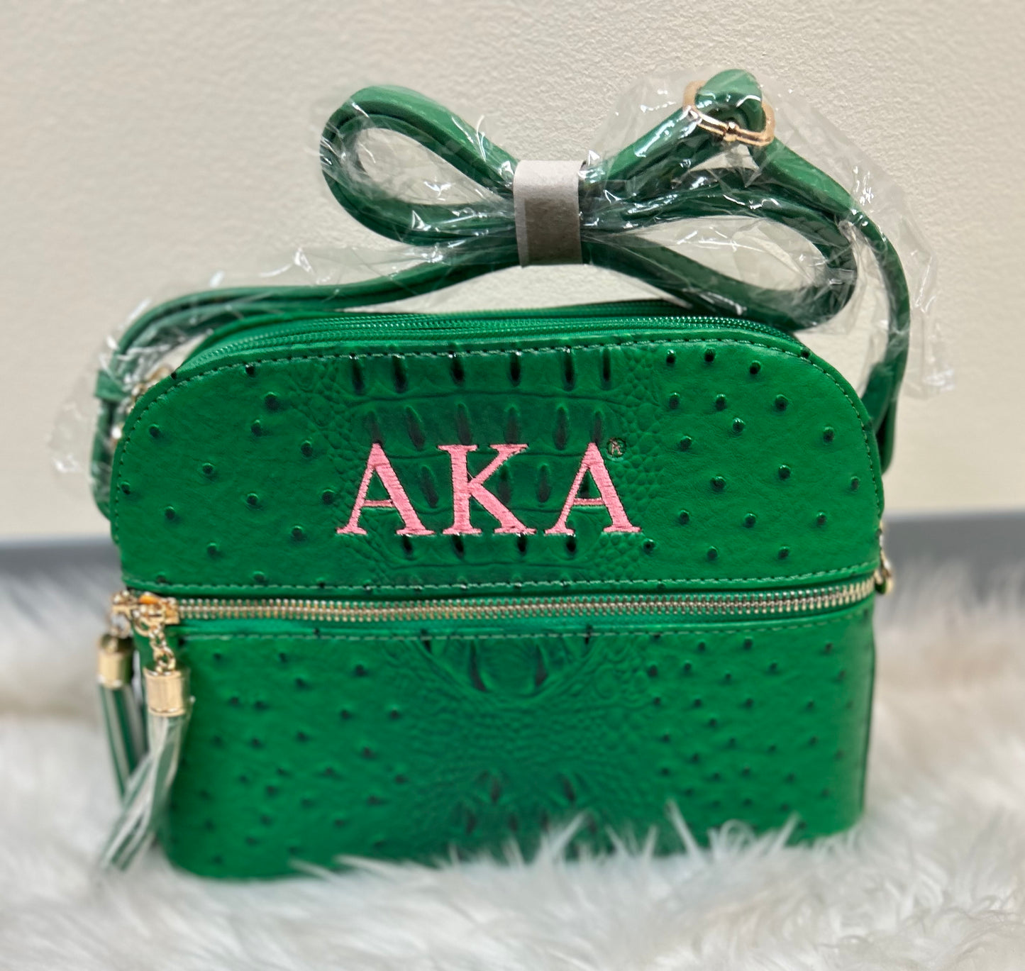 NEW AKA- Greek Letter Crossbody