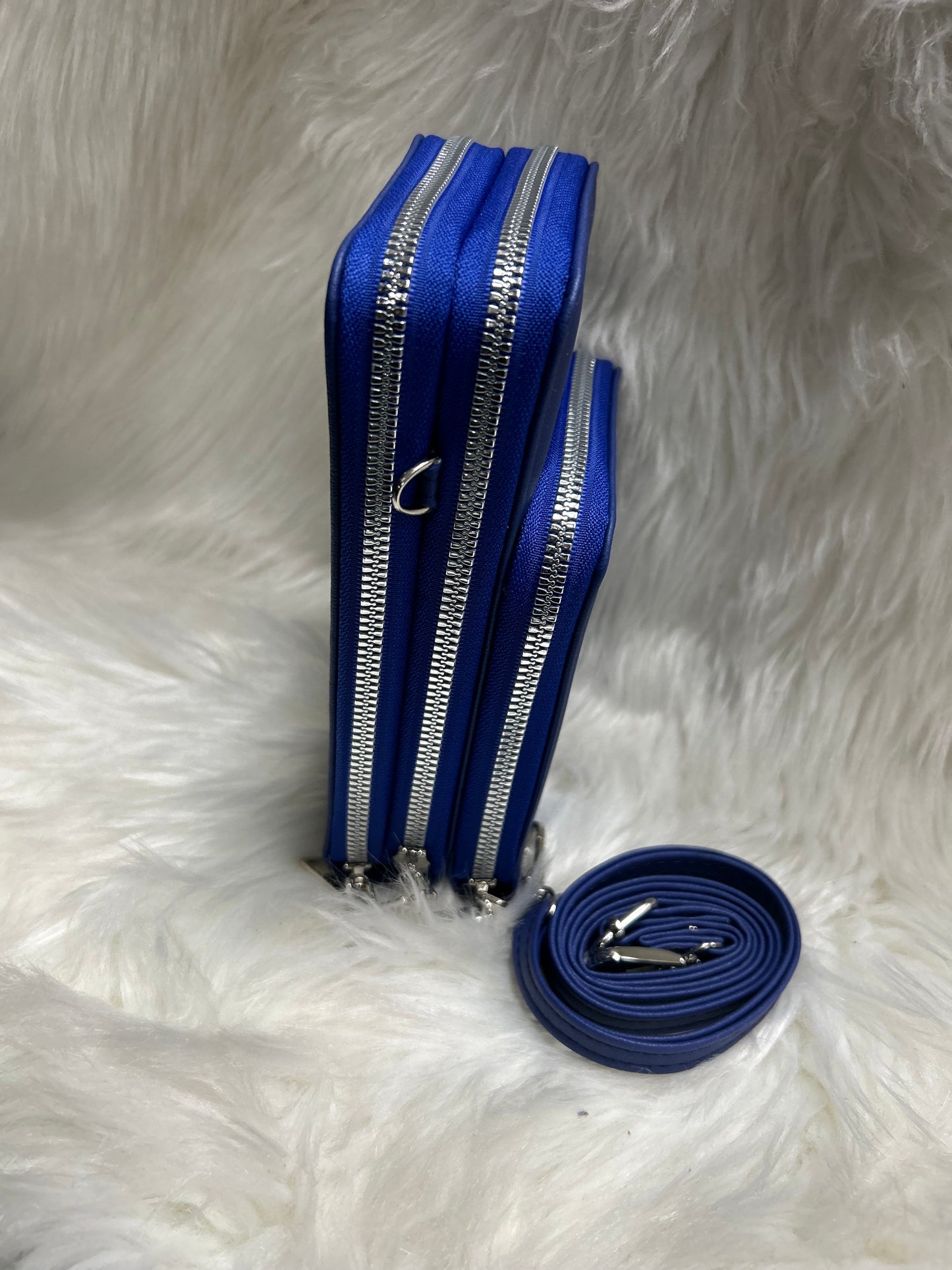 Zeta Phi Beta multi compartment crossbody