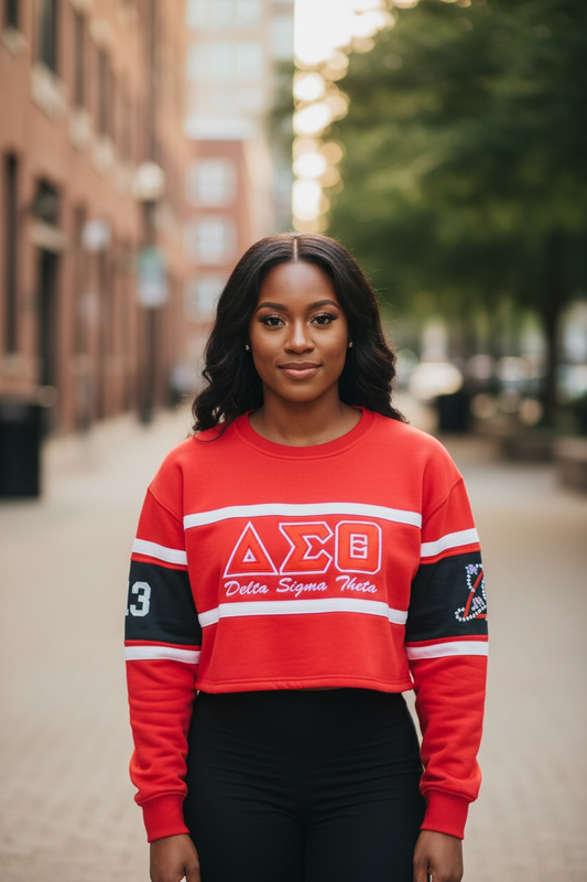 DST cropped SWEATSHIRT