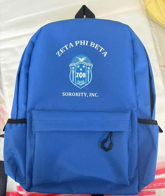 Zeta Phi Beta- bookbag