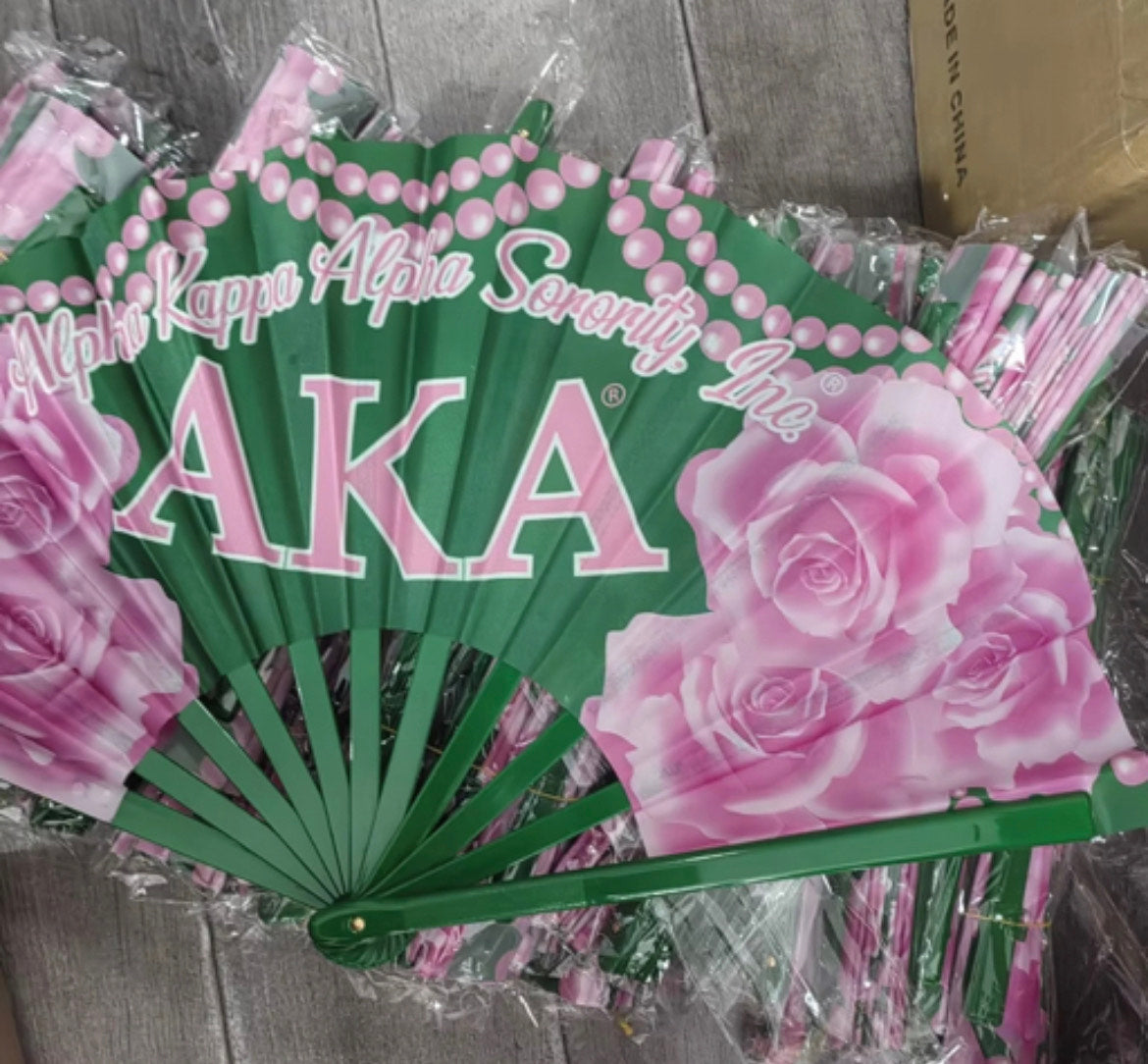 Plastic handle large  Fan