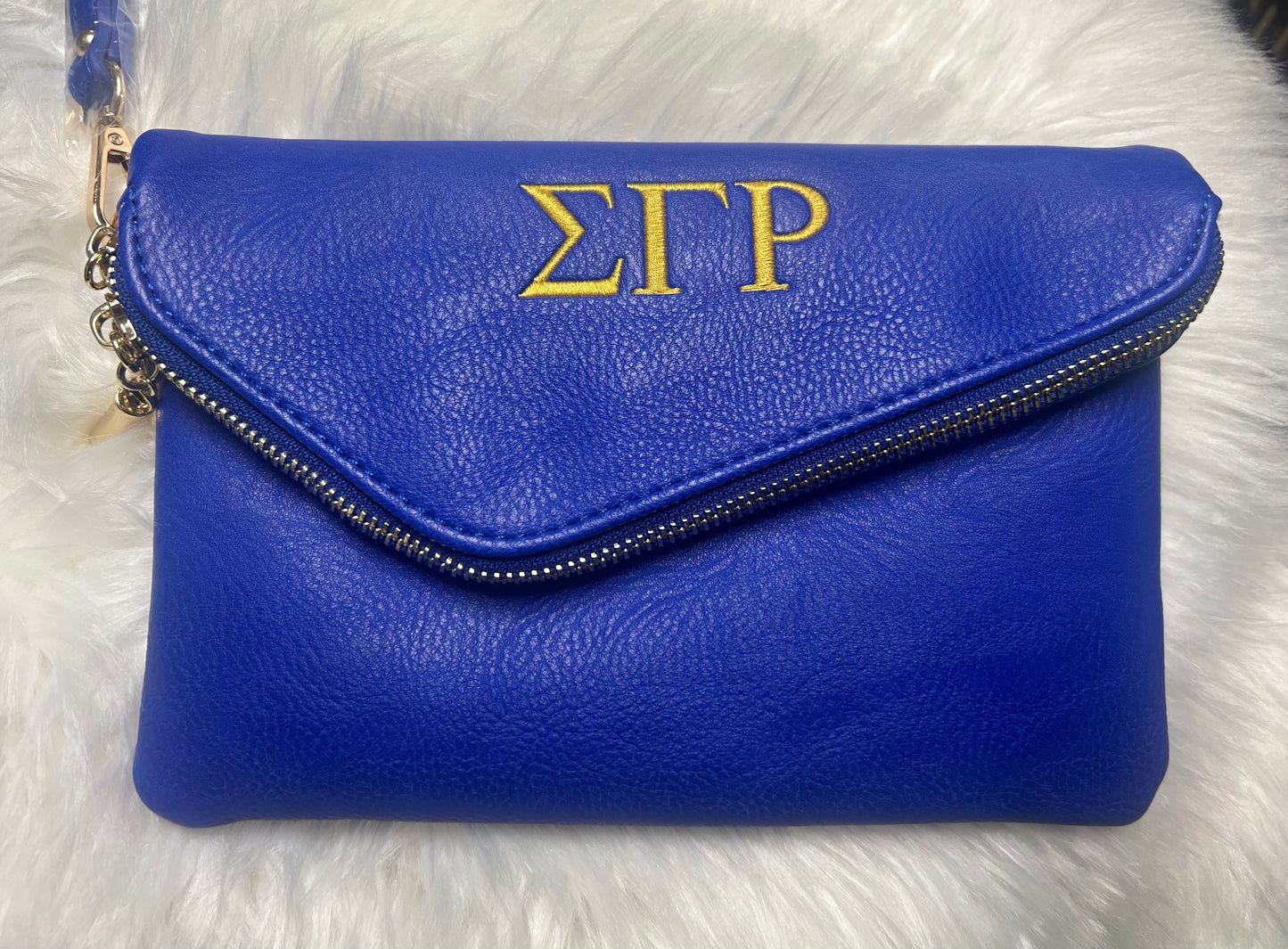 Sigma Gamma Rho Foldover Clutch