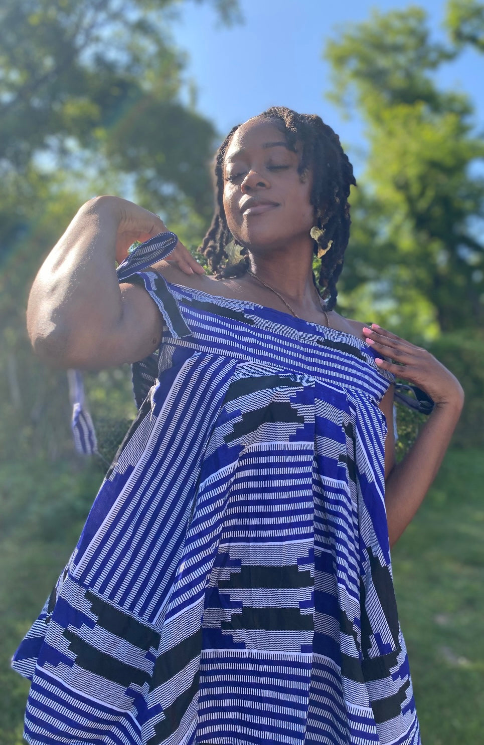 FREEFLOW Ankara Top fits up to size LARGE