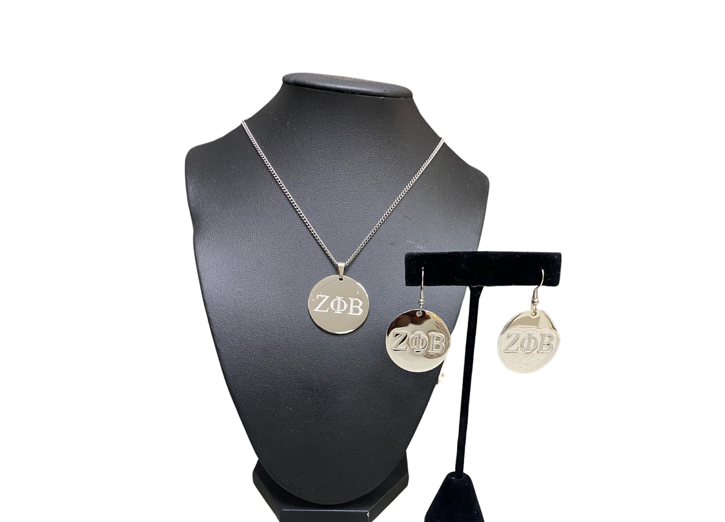 Zeta Phi Beta Necklace Set
