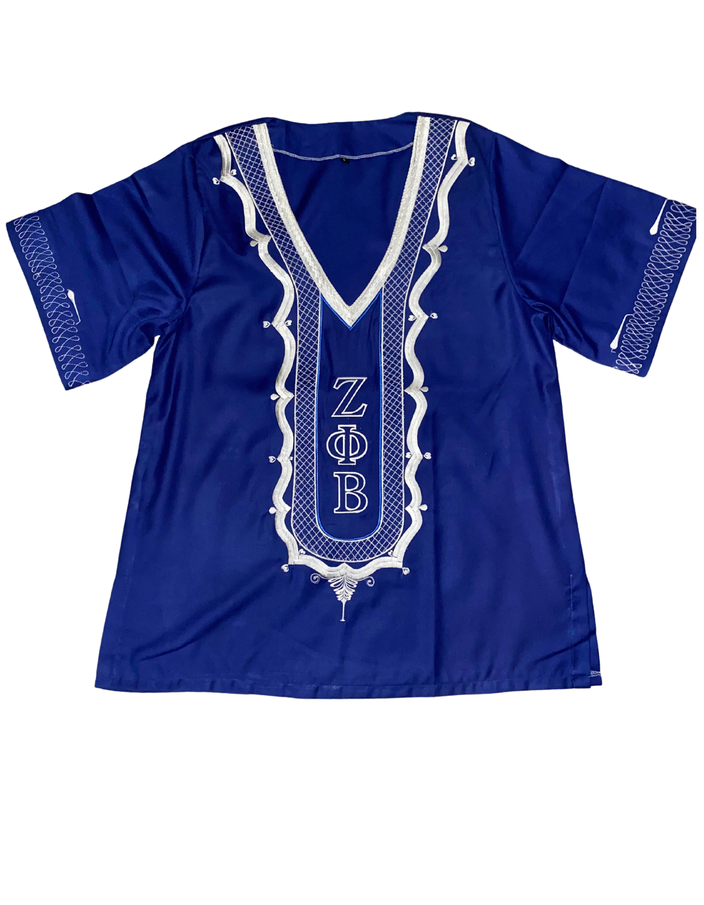 Zeta Phi Beta Embroidered Finer Womanhood Blouse- ships in 4-5 weeks