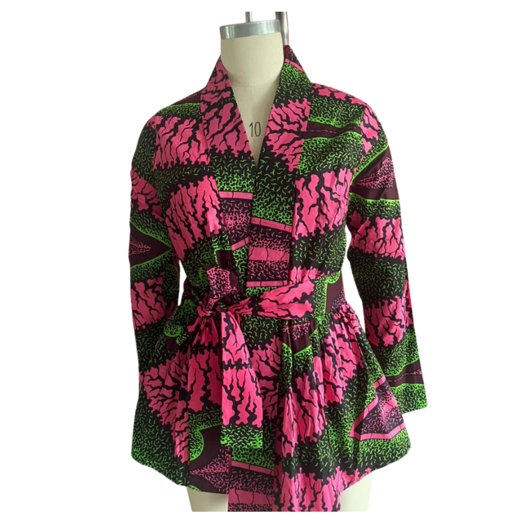 Ankara Print Blazer- SIZE UP
