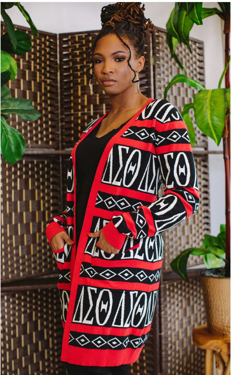 Every Girls’ Dream- Delta Sigma Theta Cardigan
