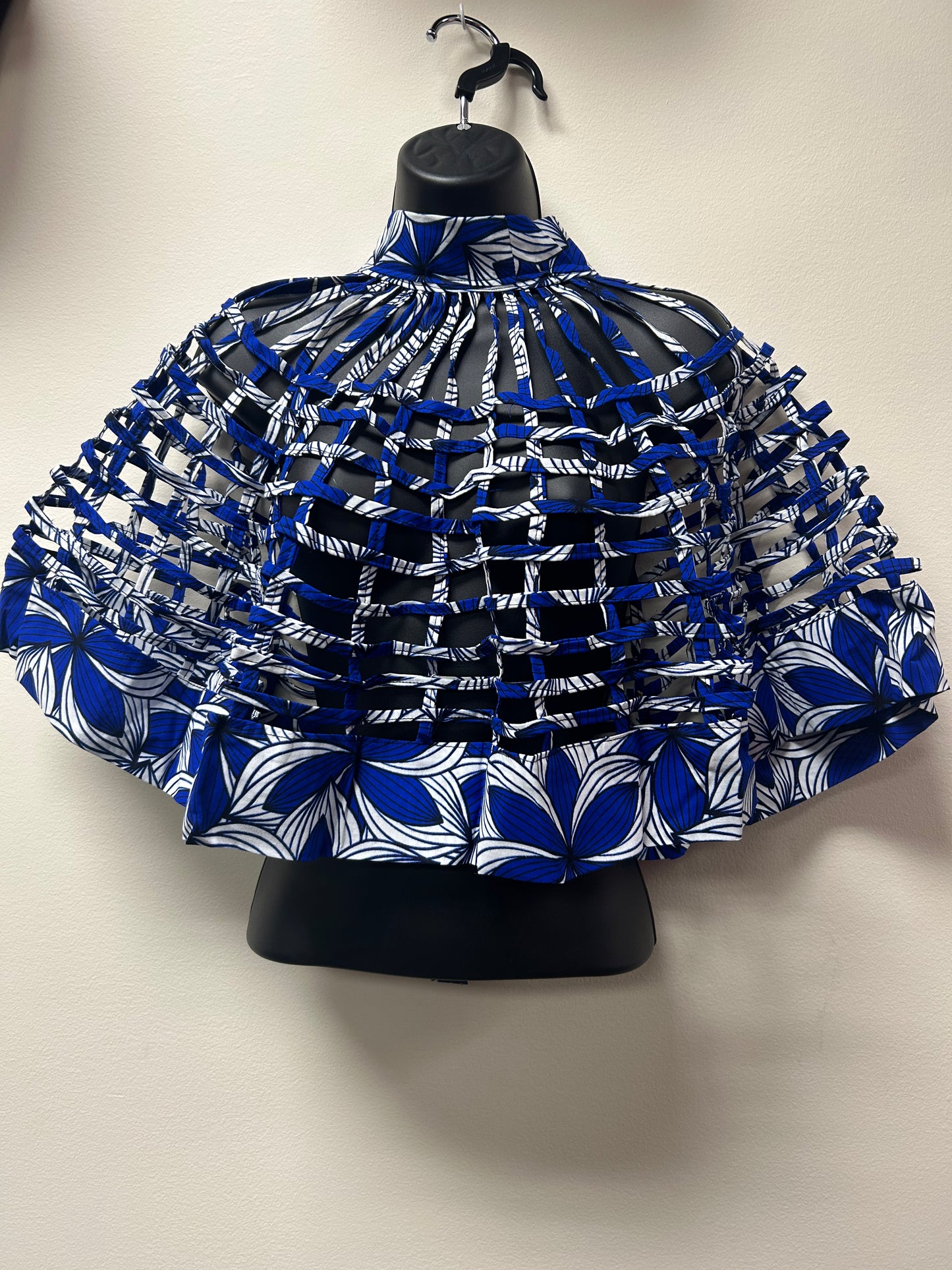 Ankara Multi Color Party Cape 2.0