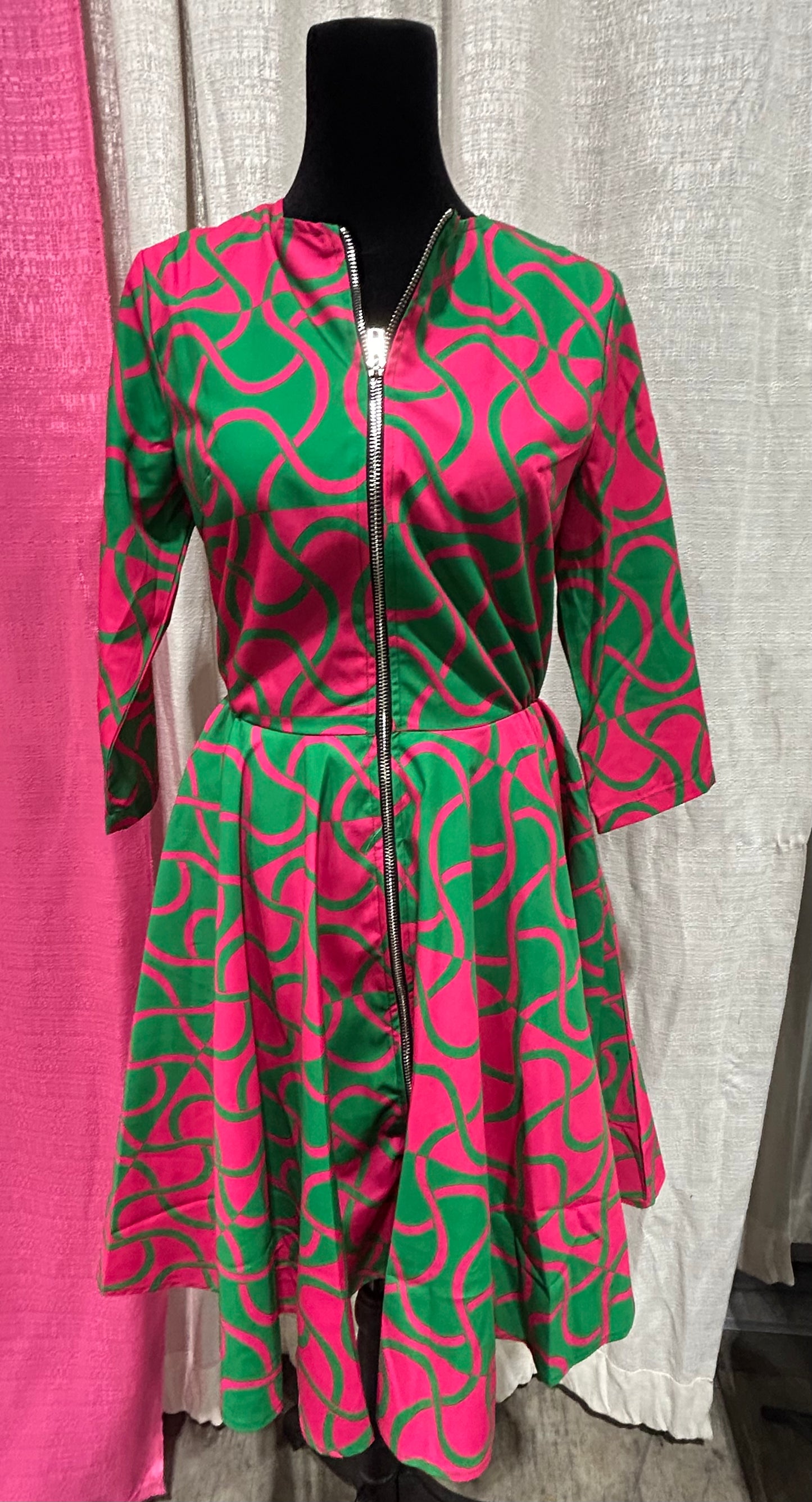 Dress- All zipped Up