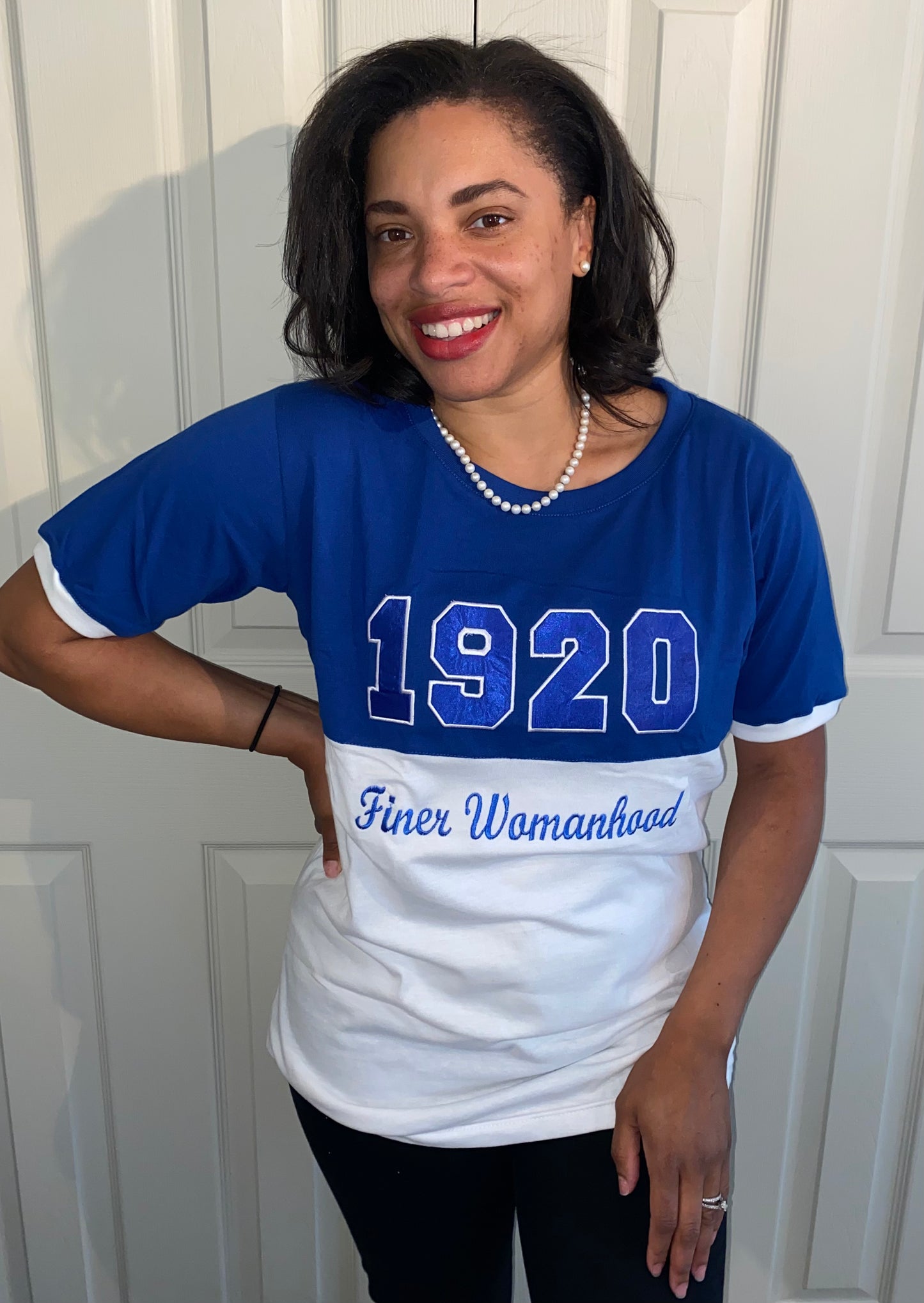 Zeta Phi Beta Embroidered T- Shirt