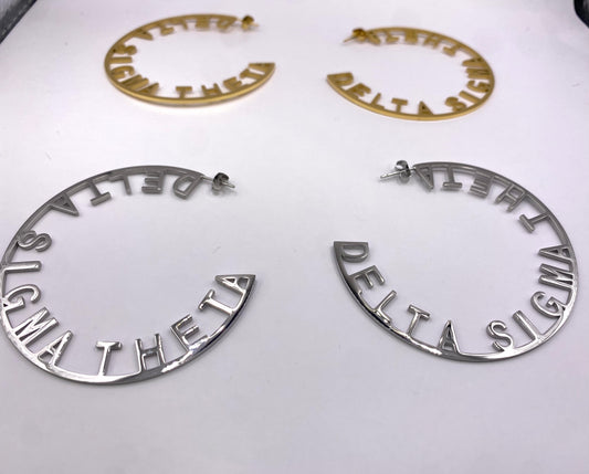 Delta Sigma Theta Earrings