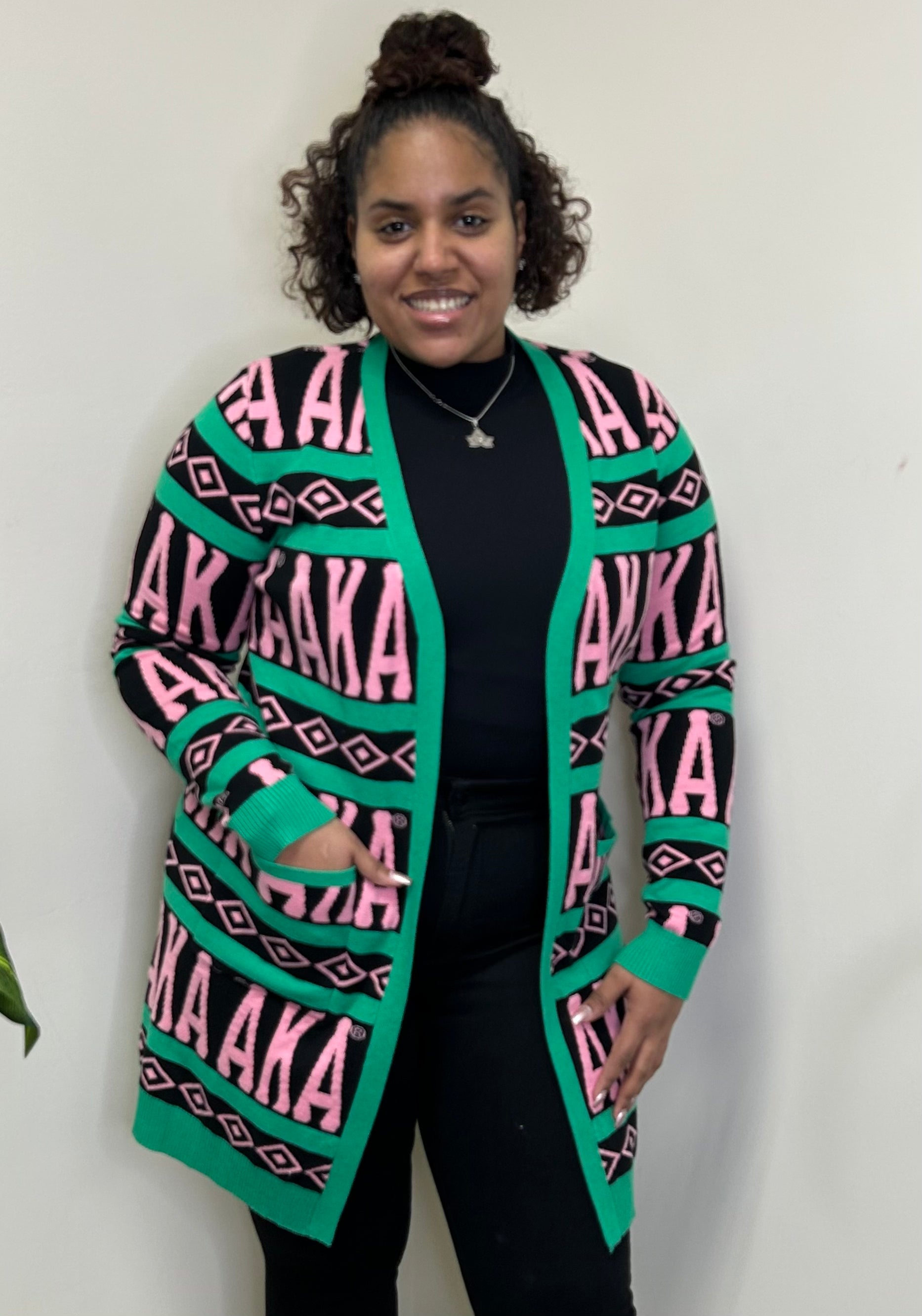 Alpha Kappa Alpha Cardigan