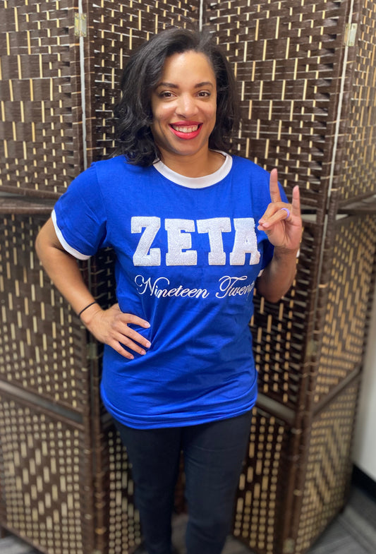Zeta Phi Beta Chenille Shirt