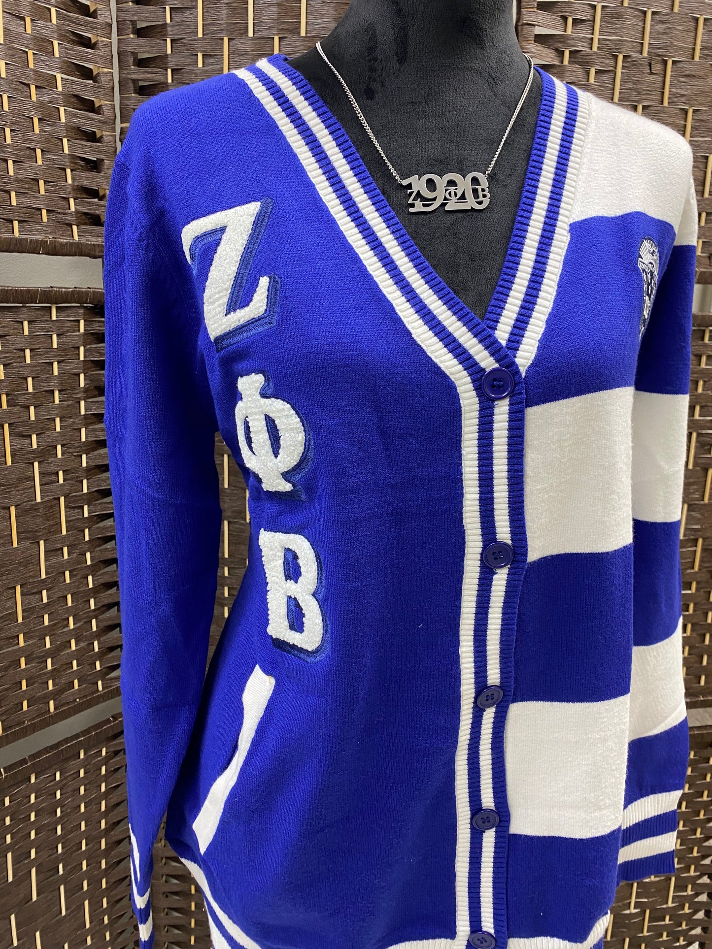Zeta Phi Beta- Split Cardigan