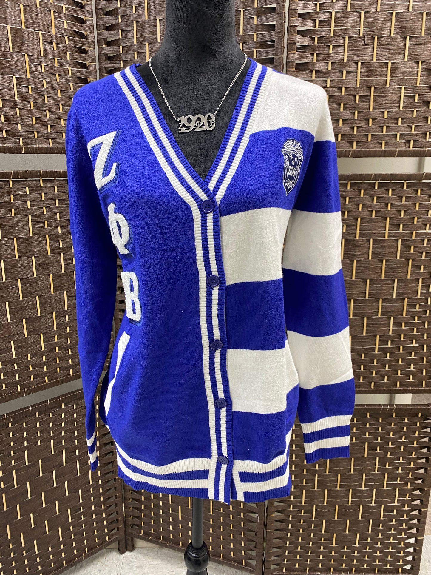 Zeta Phi Beta- Split Cardigan